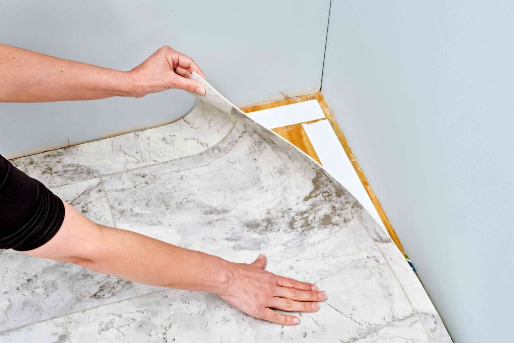Vinyl Sheet Installation